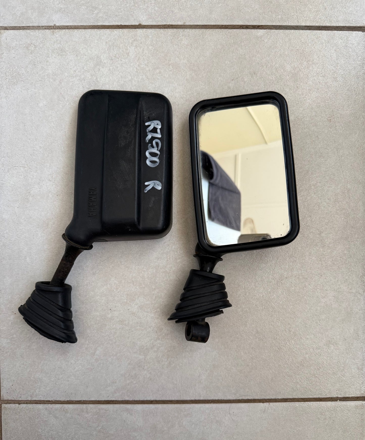 Yamaha RD500LC RZ500 RZV500R Left and Right Side Mirrors