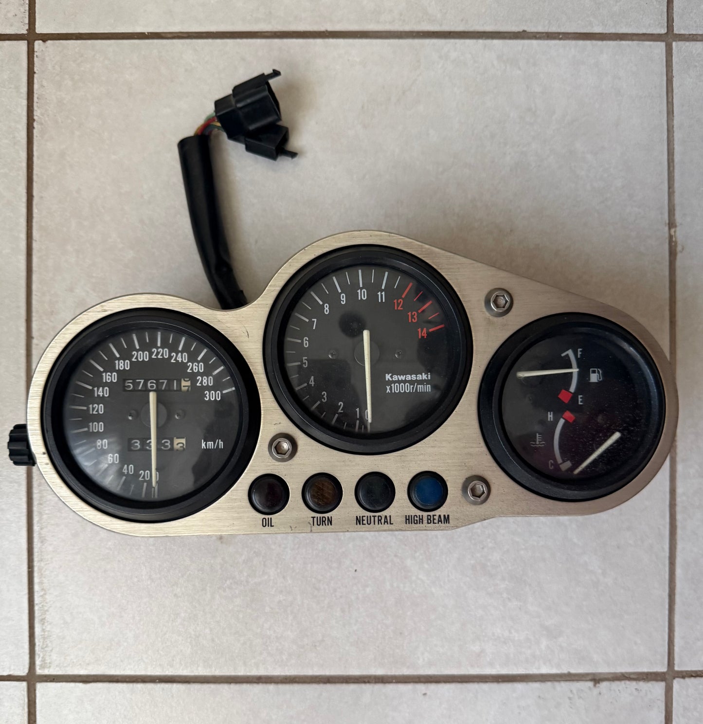 Kawasaki Ninja ZX-6R ZX-9R Clocks / Gauges