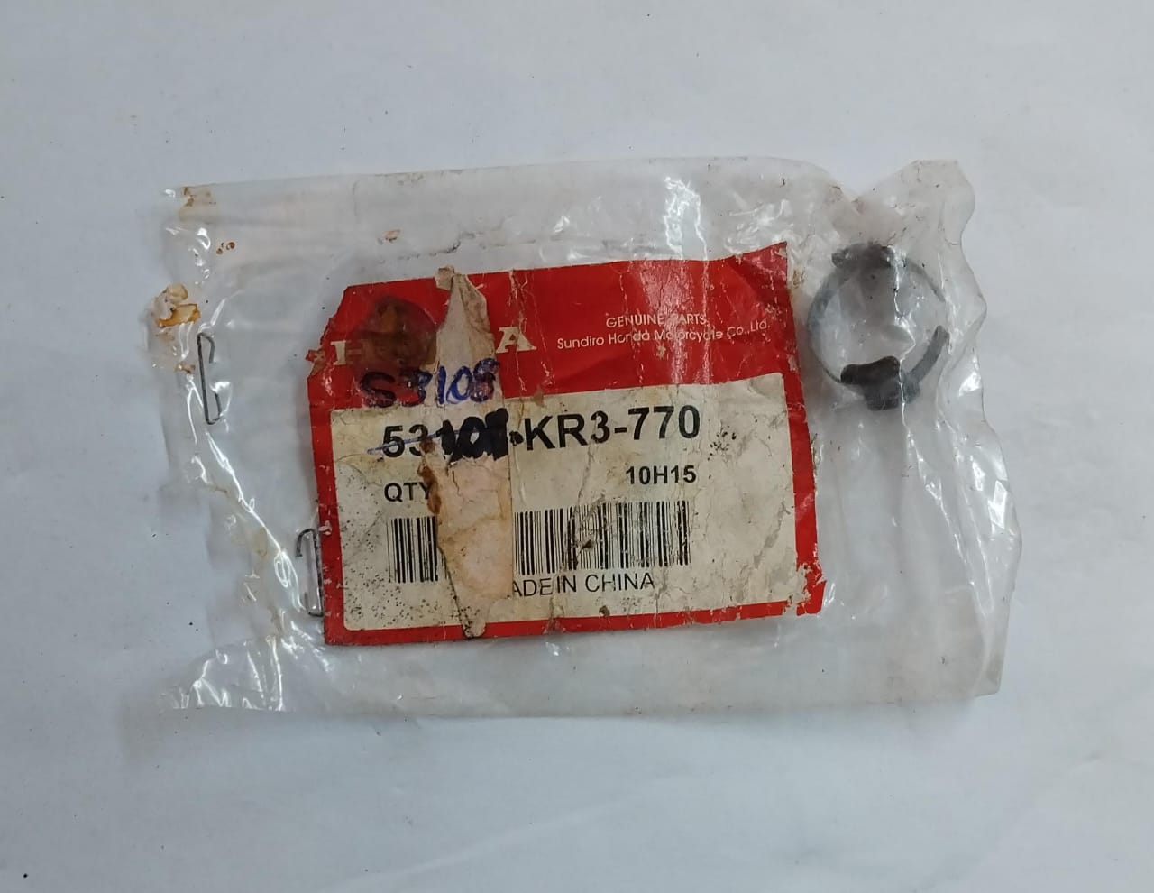 Honda Handlebar Weight Snap Ring