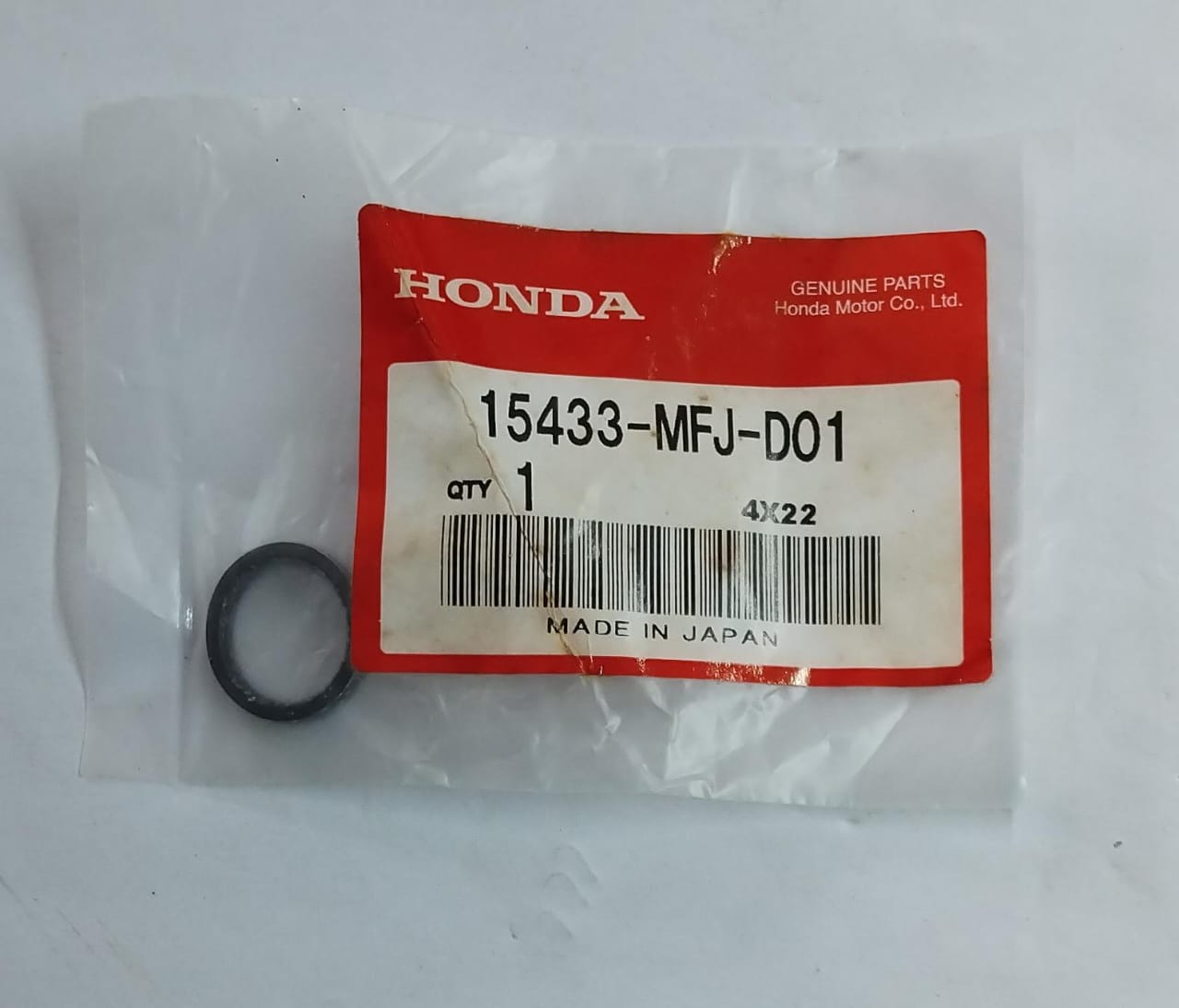 Honda Oil Pipe Seal Ring