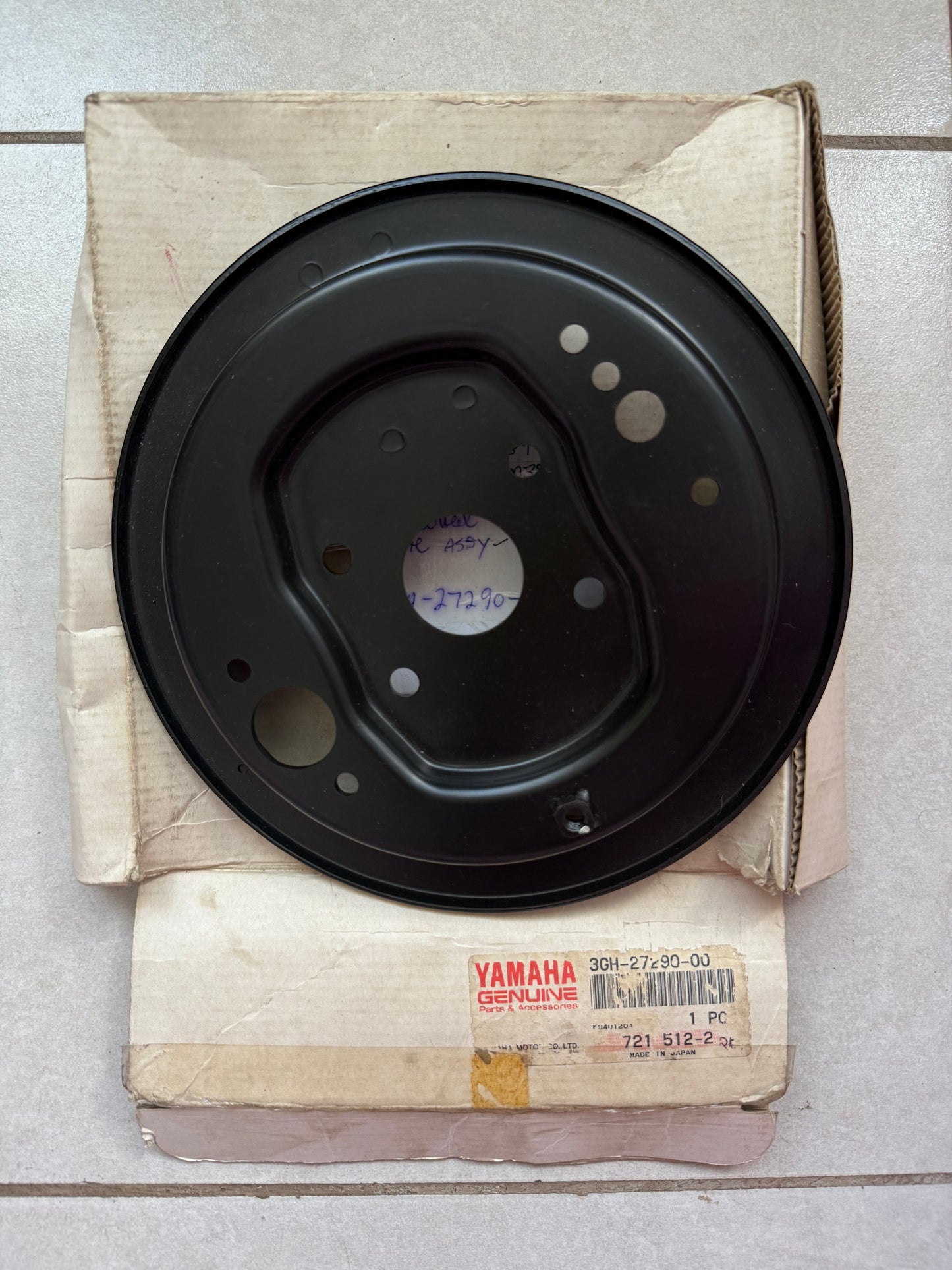 Yamaha YFM250 YFM350ER YFB250 YFM350 Front Left Brake Backing Plate