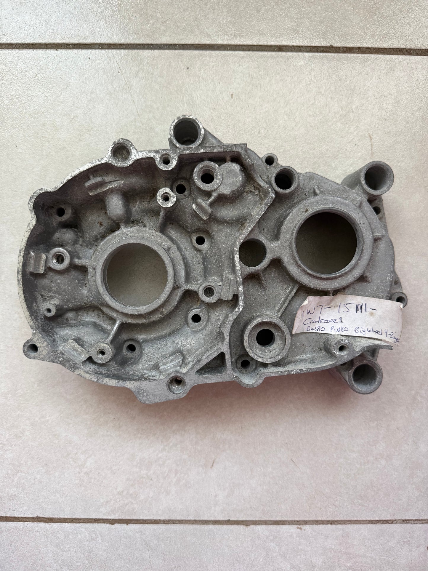 Yamaha PW80 Y-Zinger 80 BW80 Big Wheel Crankcase 1