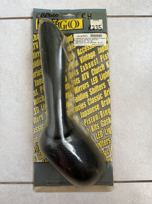 Honda CBR600 F2 F3 CBR1000F VFR750F VFR800F Carbon Right Side Mirror