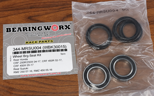 I-Honda CRF250 CRF450 Suzuki RMZ250 RMZ450 Wheel Bearing and Seal Kit