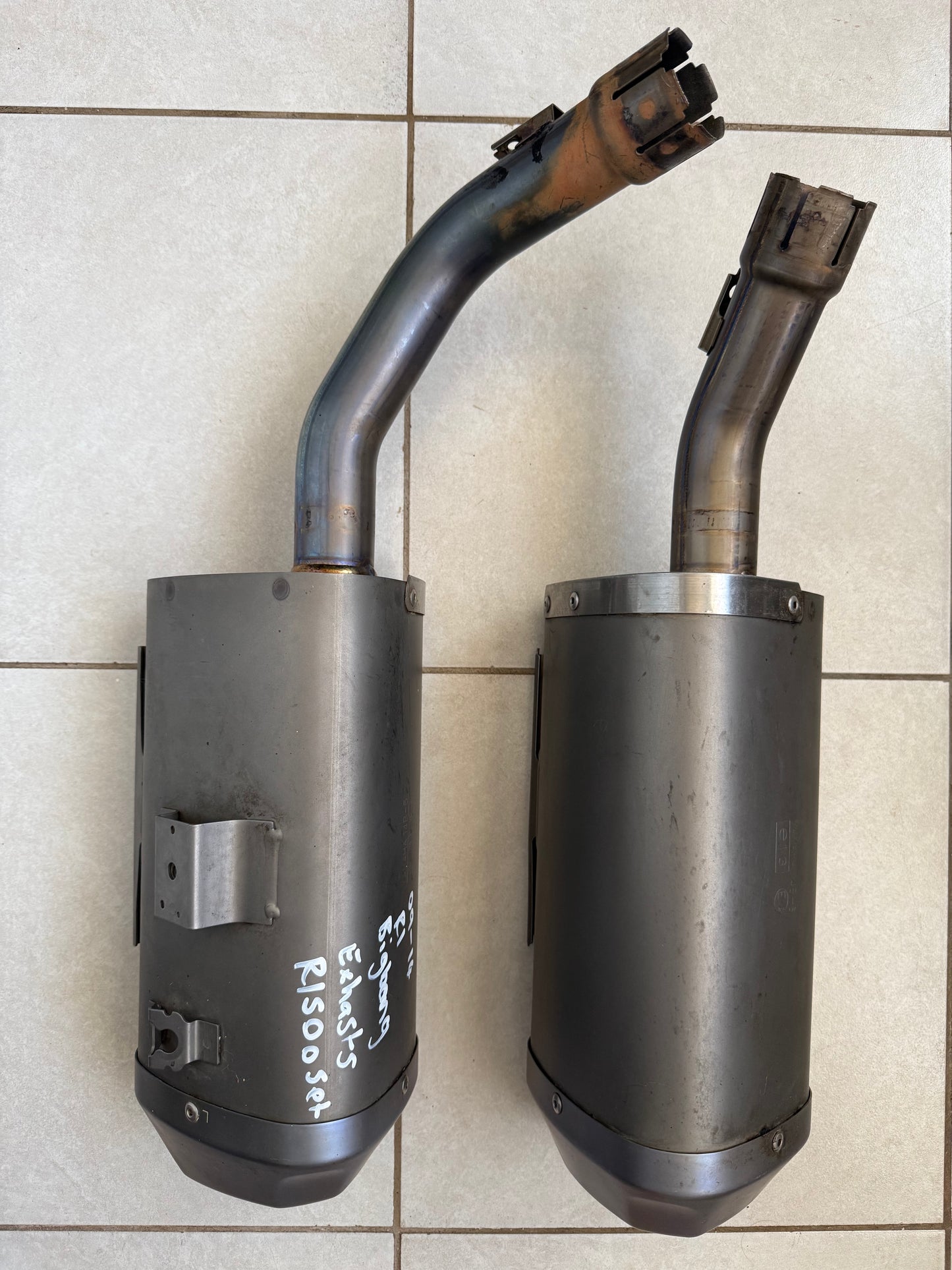 Yamaha YZF-R1 Big Bang Left And Right Exhausts