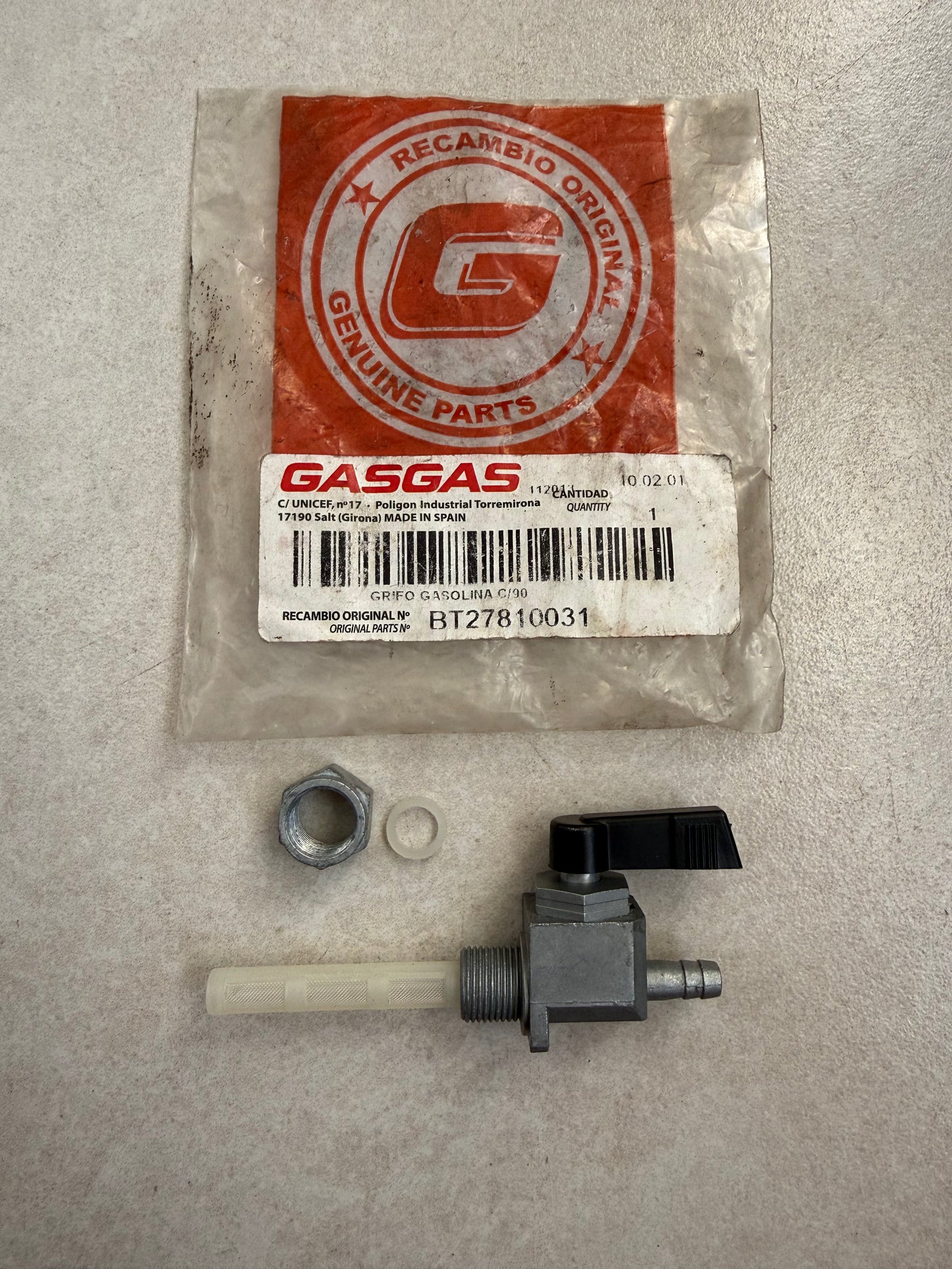 GasGas TXT 125/200/250/270/280/300 Fuel Tap