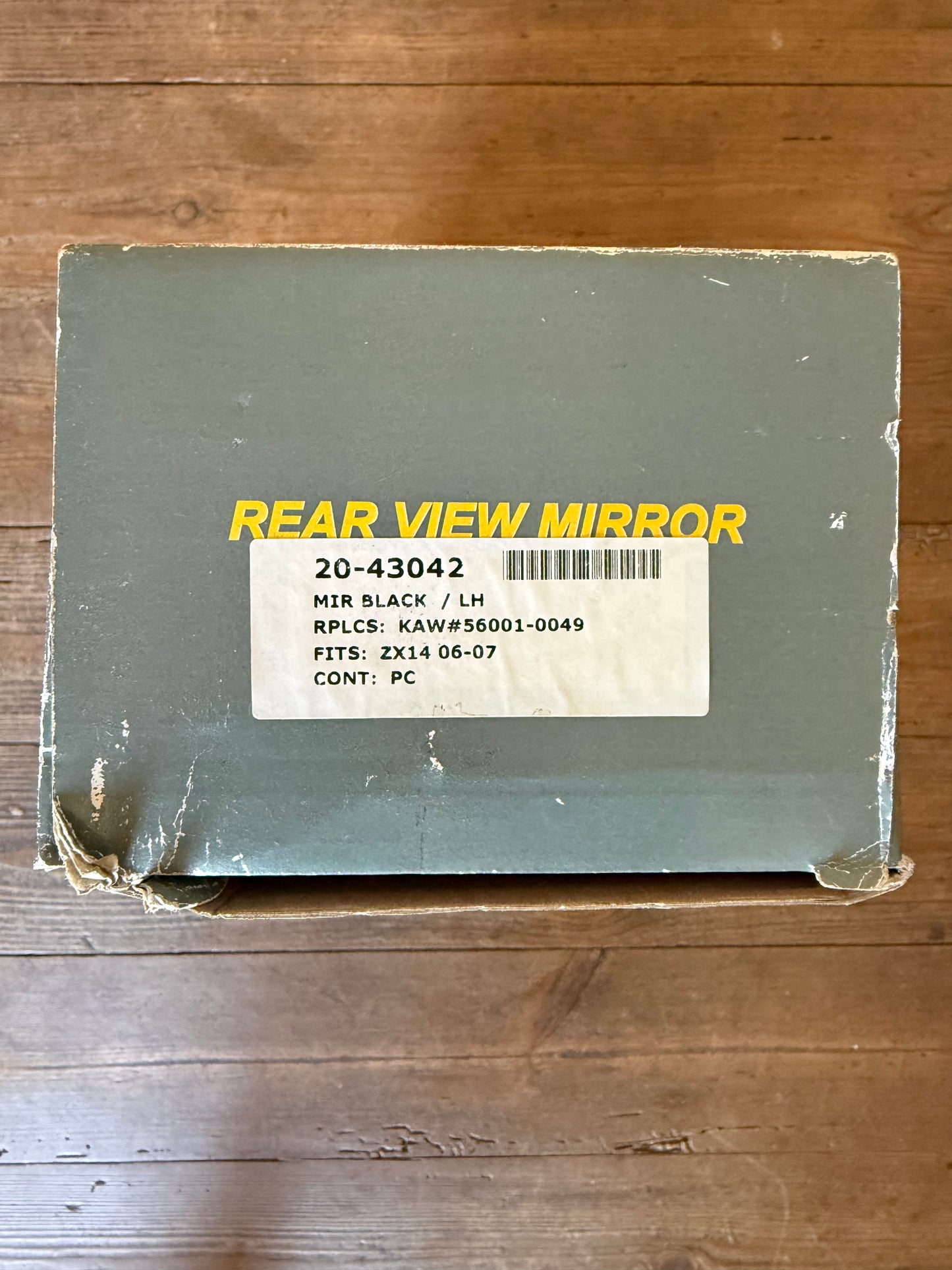 Kawasaki ZX-14R ZX14 Left Hand Mirror – Montclair Motorcycles Online