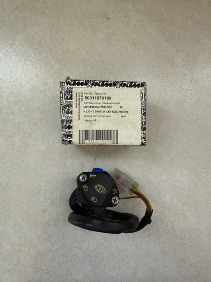 KTM 125 200 250 300 380 400 450 520 525 EXC EGS SX SXC SMC Headlight Switch