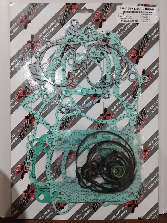 KTM 250 XC XC-W Freeride 250R Husqvarna TE250 Complete Gasket Set