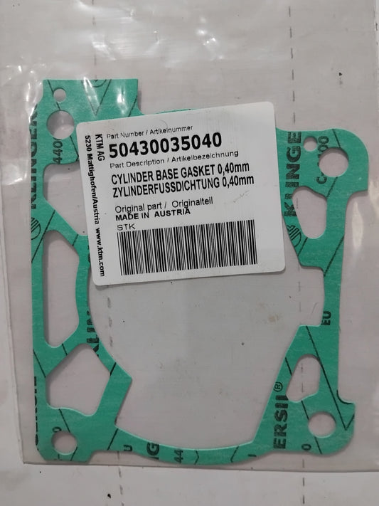 KTM 125 150 XC-W SX Base Gasket 0.40