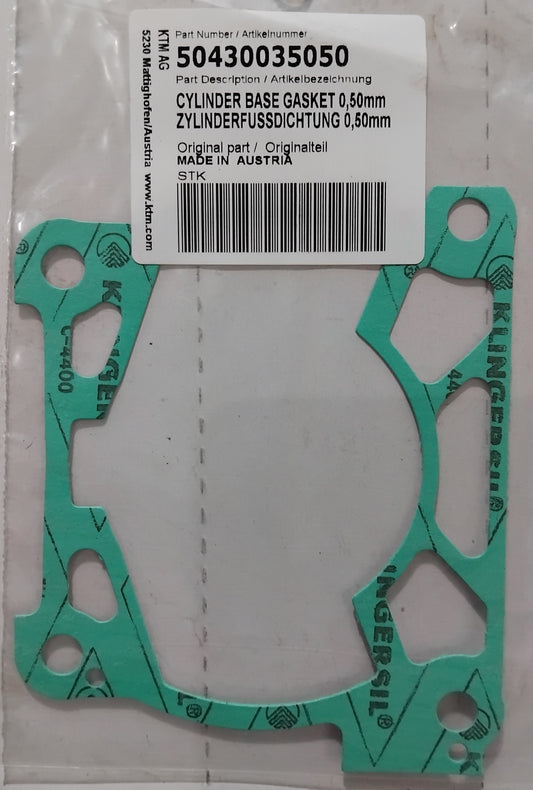 KTM 125 150 XC-W SX Base Gasket 0.50