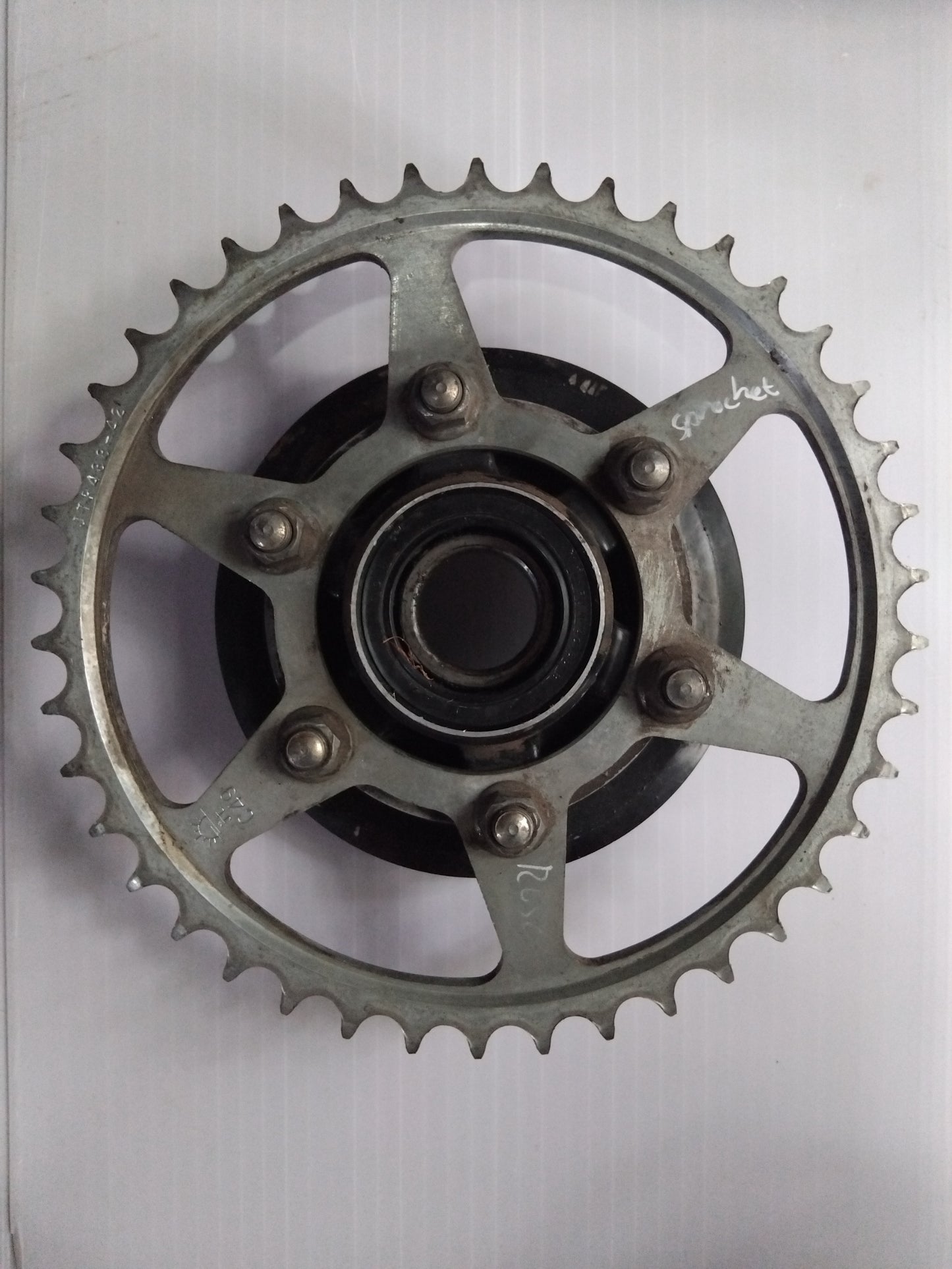 Kawasaki ZX-7R ZX7 Sprocket and Sprocket Hub Assembly