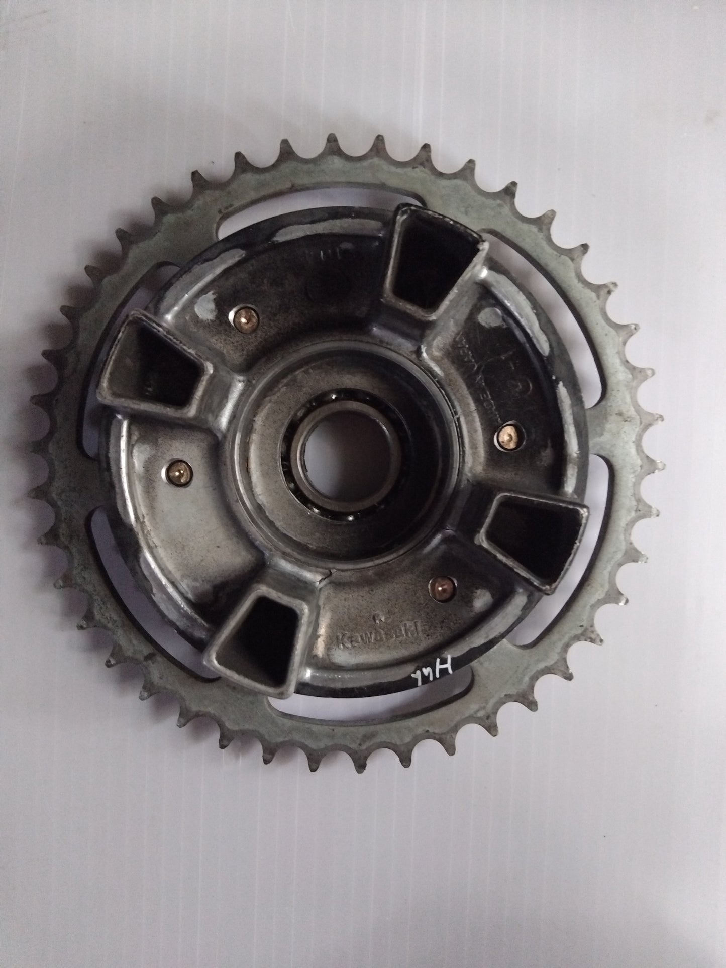 Kawasaki ZX-7R ZX7 Sprocket and Sprocket Hub Assembly