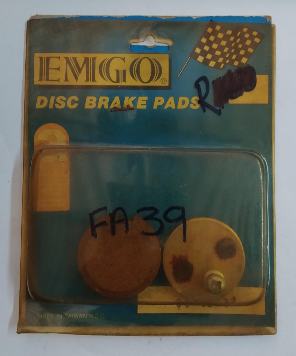 Kawasaki KH125 Z200 Suzuki GT50 ZR50 Remblokke voor FA39