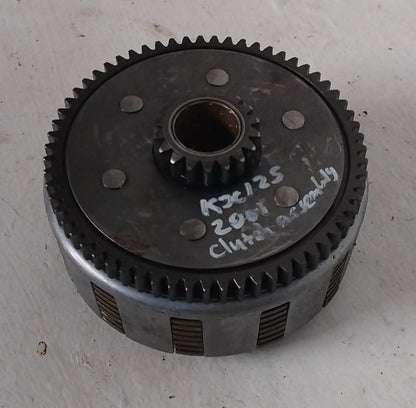 Kawasaki KX125D KX125 Complete Clutch Assembly