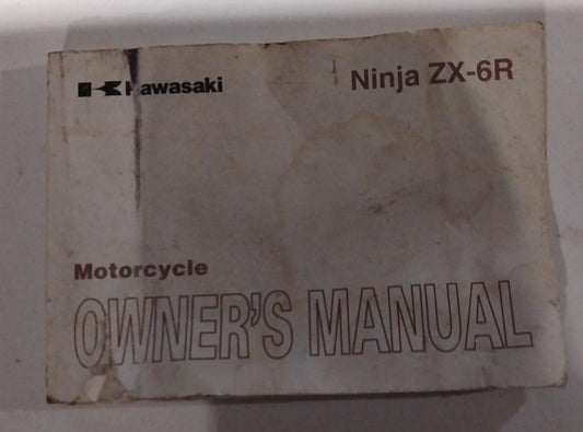 Kawasaki Ninja ZX-6R ZX6 Owner's Manual
