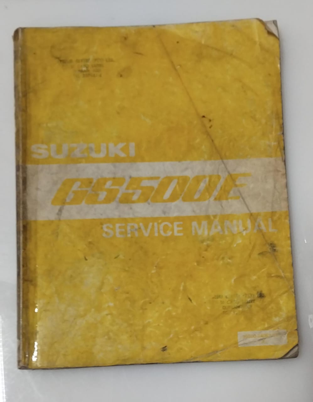 Suzuki GS500E Service Manual