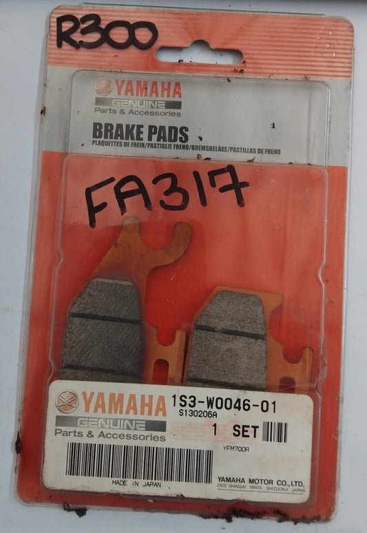 Yamaha YFM700R Raptor 700 YFM700RSE Special Edition Front Brake Pads FA317