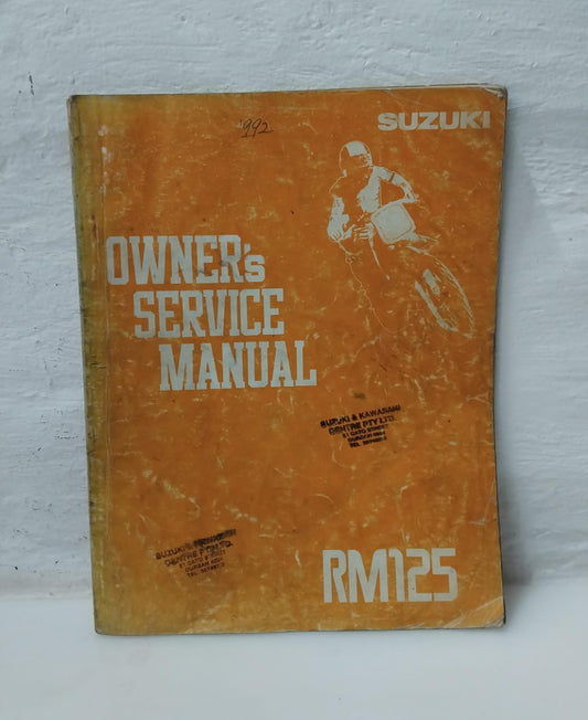 Suzuki RM125 Service Manual