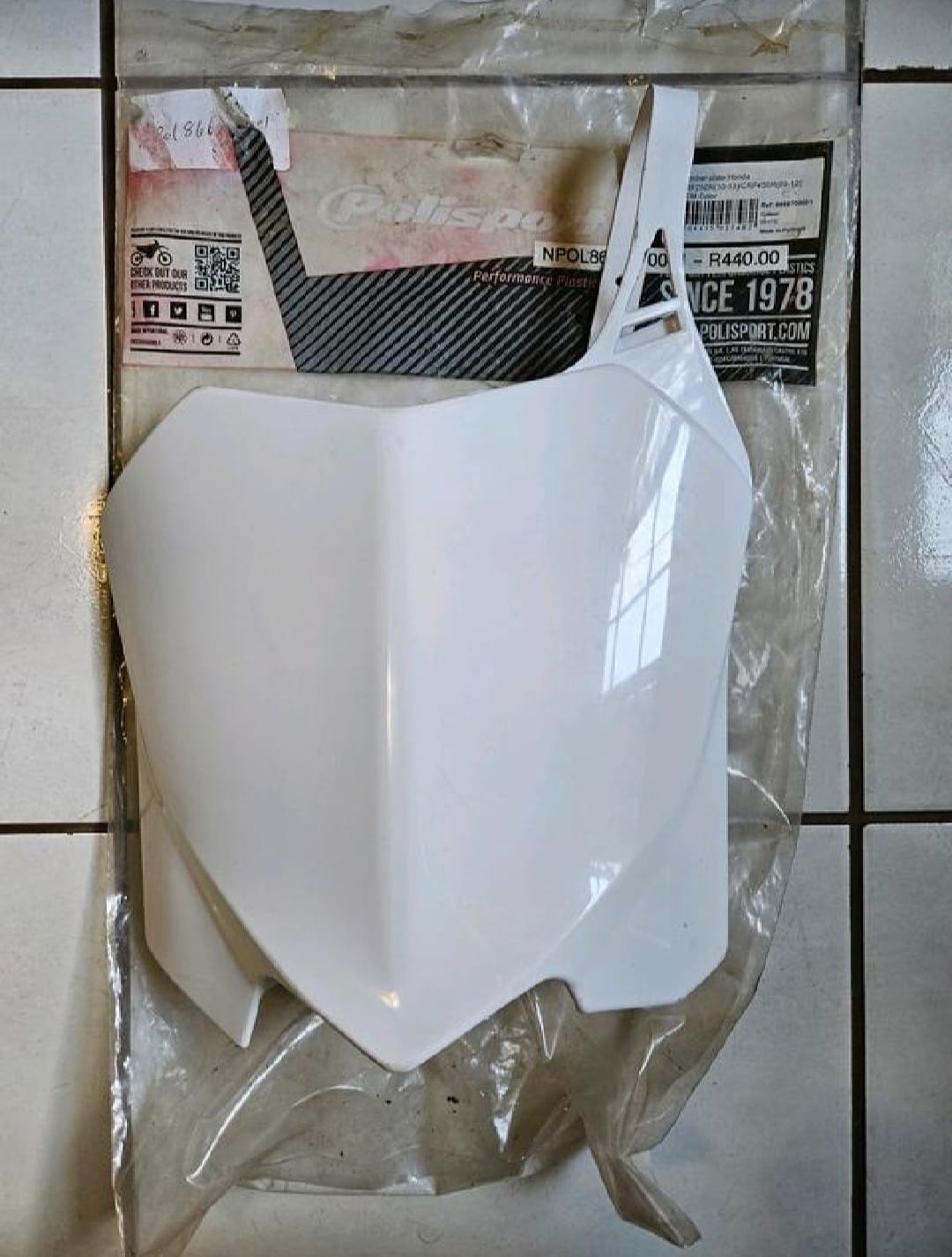 Honda CRF250R CRF450R Number Board / Plate