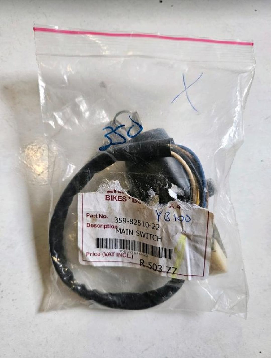 Yamaha YB100 YB 100 Ignition Switch