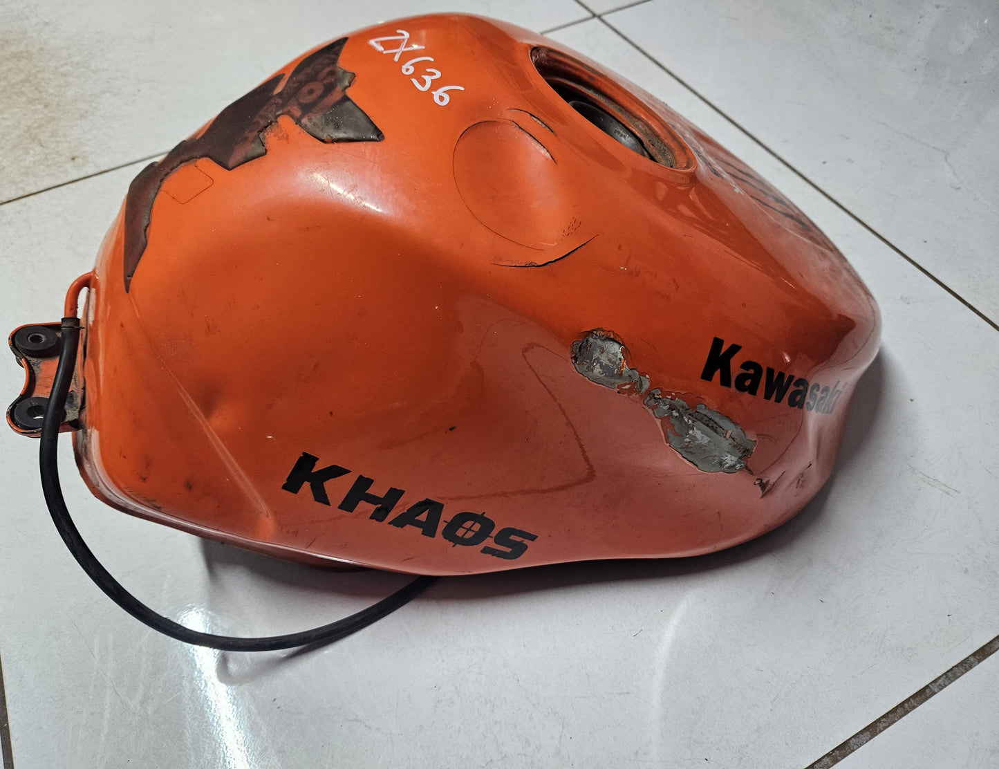 Kawasaki Ninja ZX-6R ZX6R ZX6 Brandstof / Petroltenk