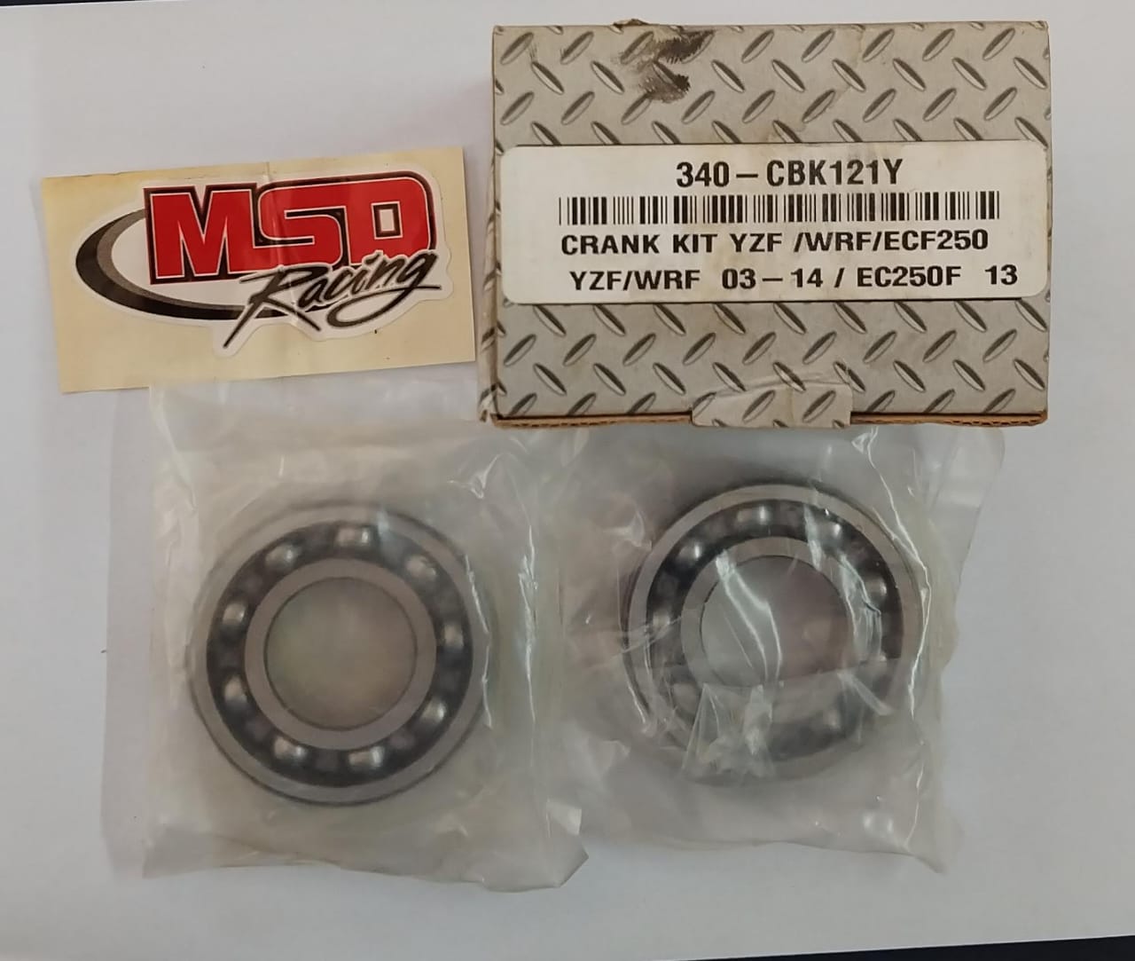 Yamaha YZF250 YZ250F WRF250 WR250F YZ250FX WR250R WR250X Gas Gas ECF250 EC250F Crank Kit Crank Bearing Kit