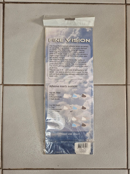 Arai SAL Series Photochromic Fine Vision Adhesive Lens