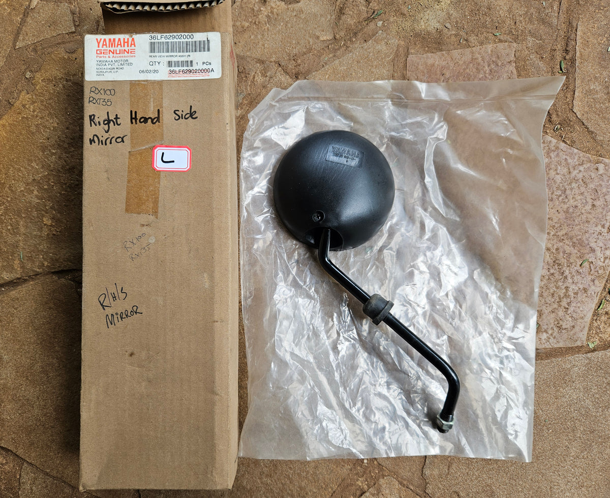 Yamaha RX100 RX135 Right Side Mirror