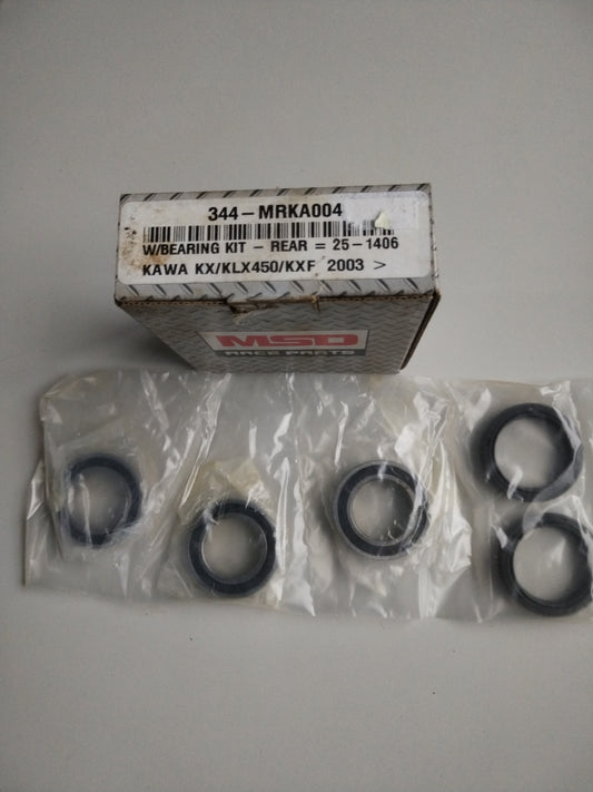 Kawasaki KX450 KLX450 KXF450 Wheel Bearing Kit