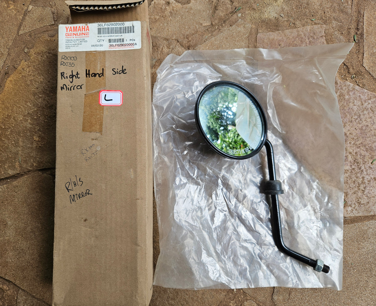 Yamaha RX100 RX135 Right Side Mirror