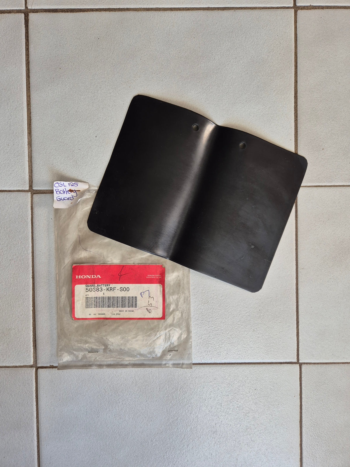 Honda CGL125 GL125 CGR125 GLH125 Storm 125 Battery Guard