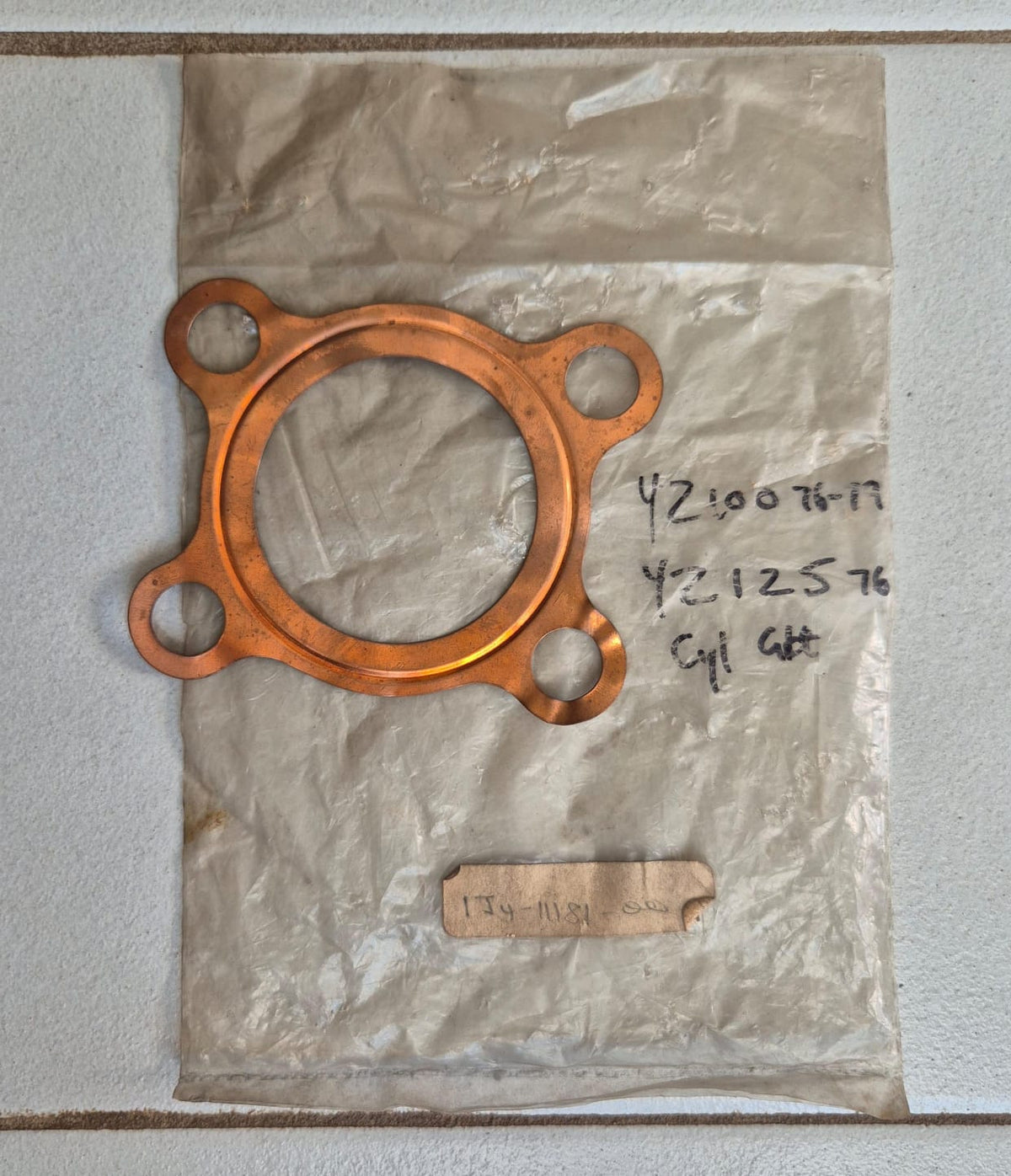 Yamaha YZ100 YZ125 Cylinder Head Gasket