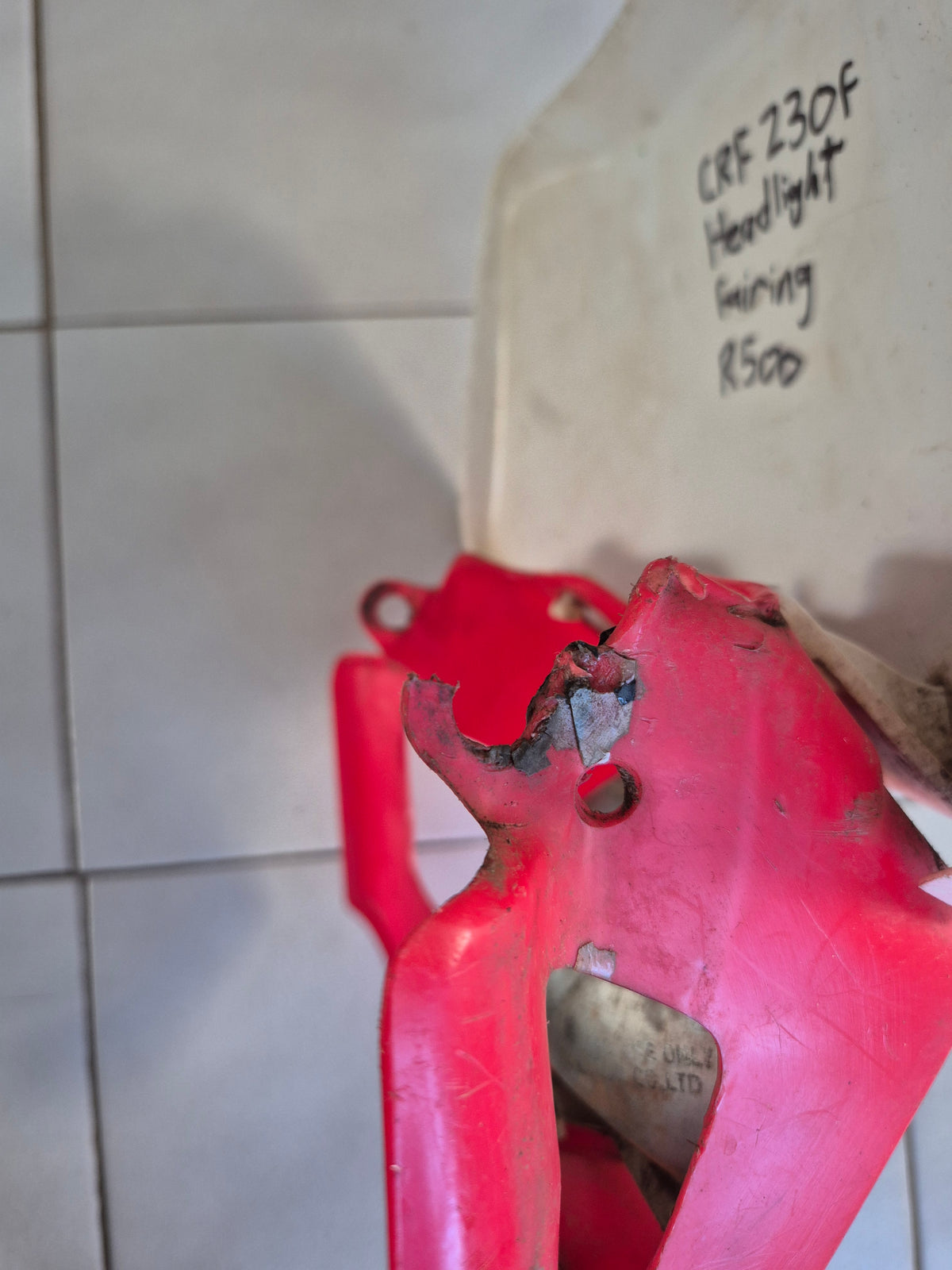 Honda CRF230F Headlight And Headlight Fairing