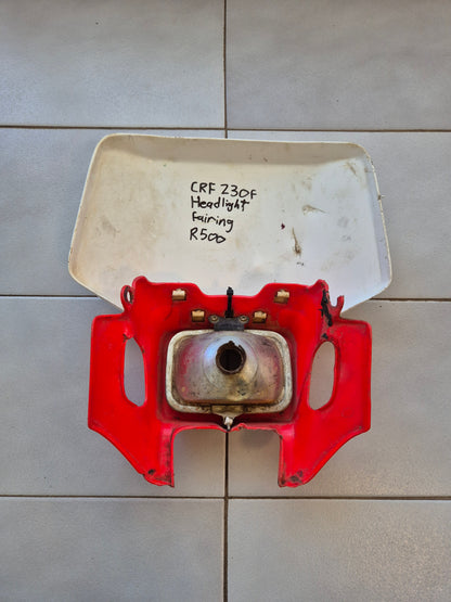 Honda CRF230F Headlight And Headlight Fairing