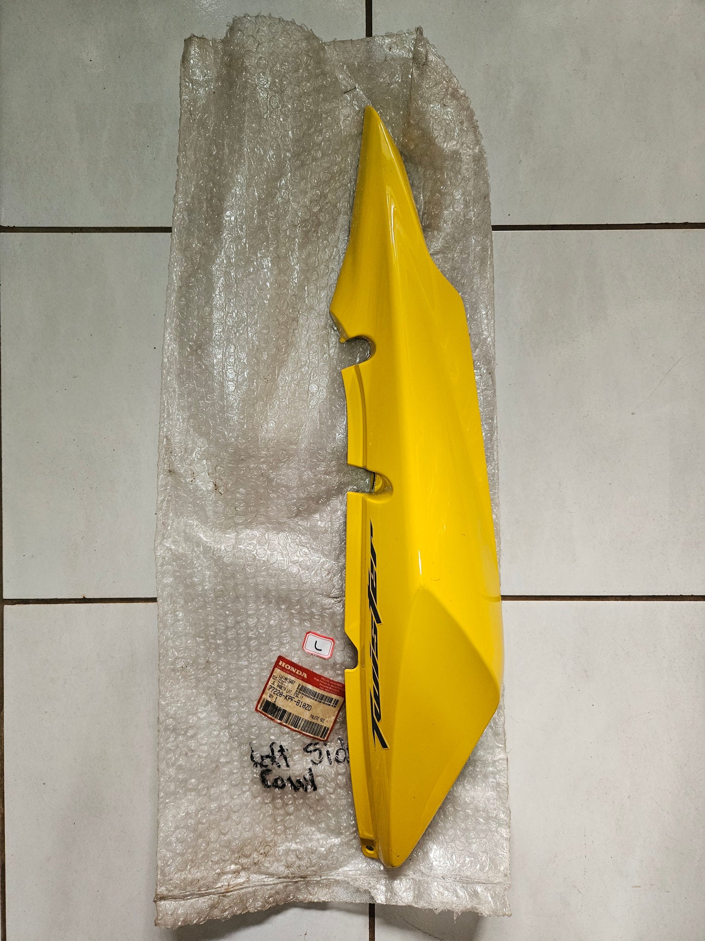 Honda CBX250 CBX 250 Twister Left Side Cowl