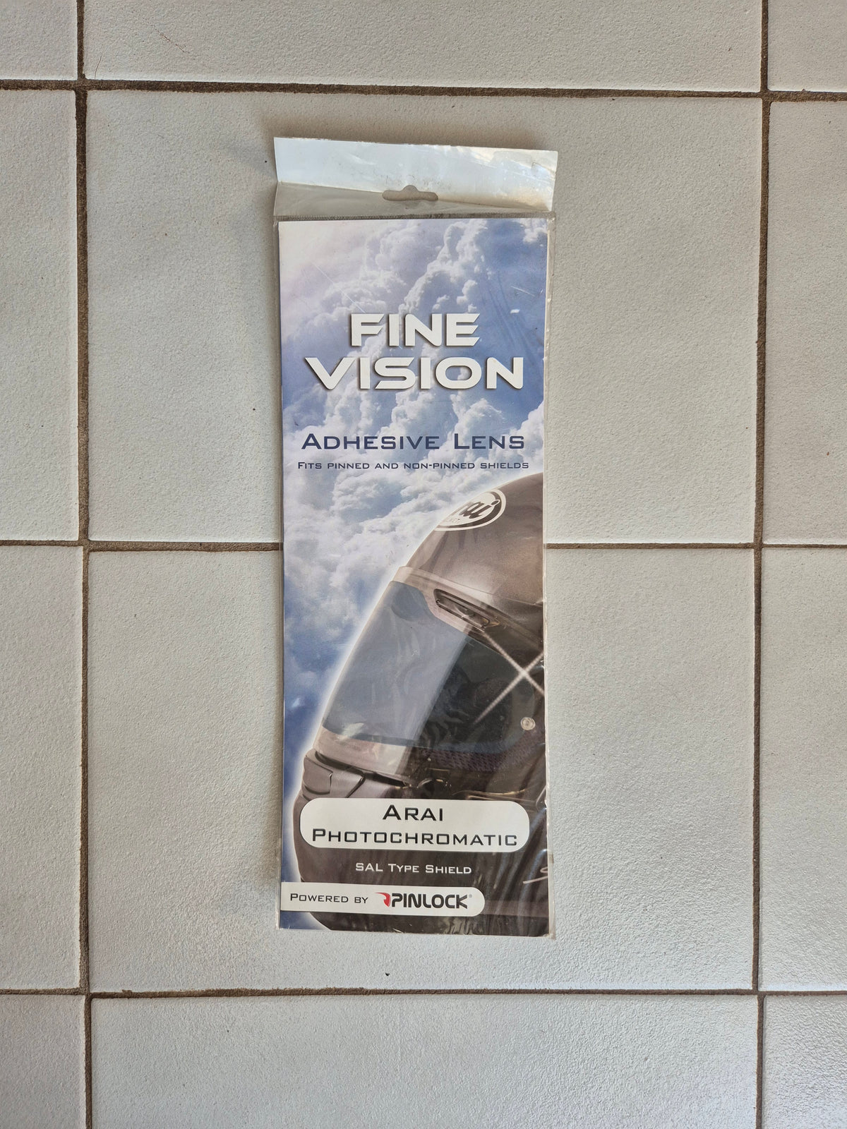 Arai SAL Series Photochromic Fine Vision Adhesive Lens