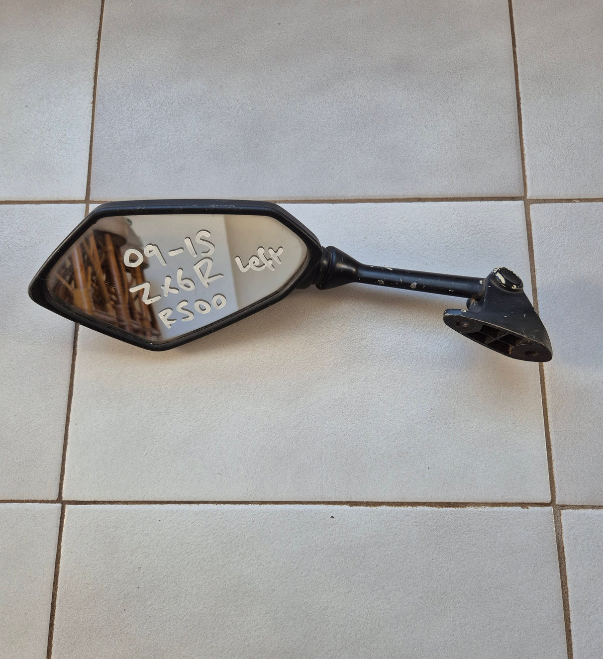 Kawasaki Ninja ZX-6R Left Side Mirror