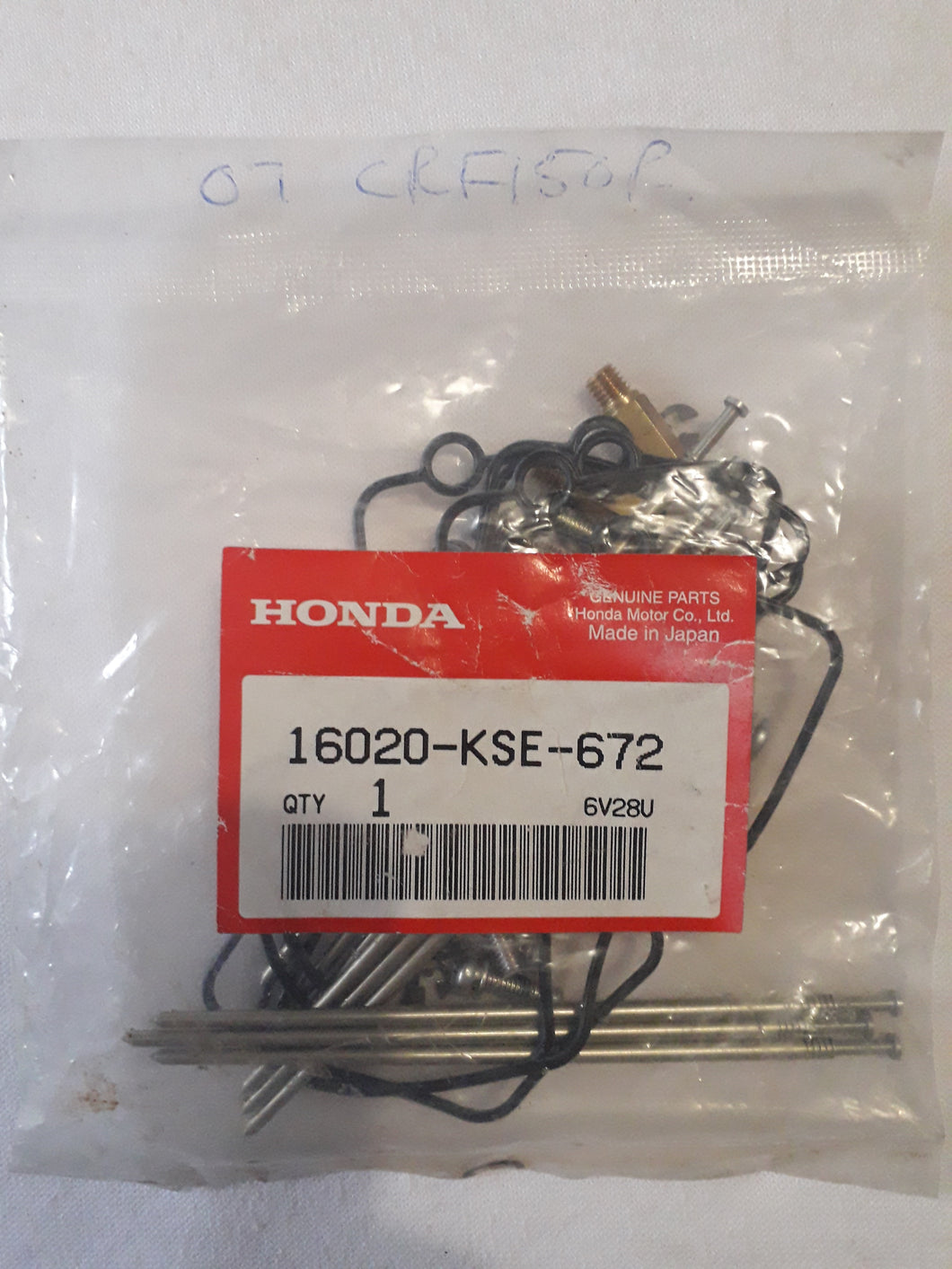 Honda CRF150R CRF150 Carb Optional Kit