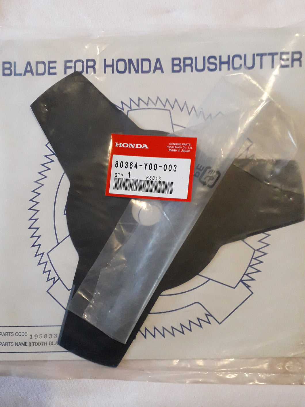 Honda Brushcutter 3 Tooth Blade - Montclair Motorcycles Online