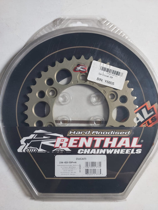 Ducati 600 620 Monster 851 Strada 696 Monster 900SS 900 Superlight 900 Monster Renthal Rear Sprocket