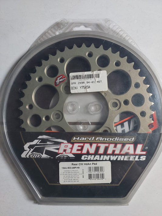 Kawasaki ZR1200 ZX1200 ZX750 ZX900 ZX750 Renthal-agtertandwiel