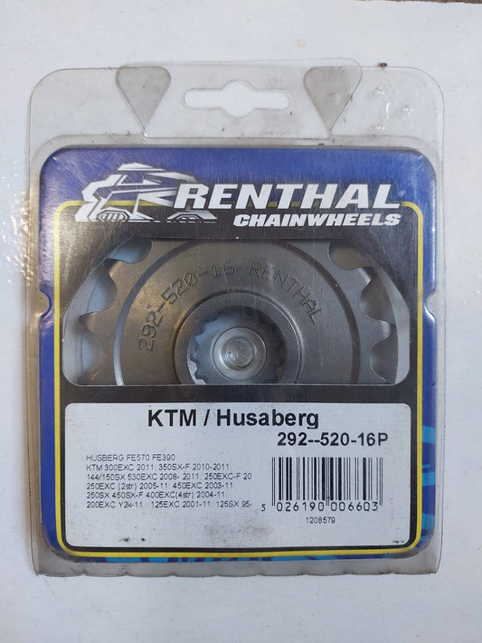 KTM 300EXC 144/150SX 530EXC 250EXC 250SX 200EXC Husberg FE570 FE390 Renthal voorste tandwiel