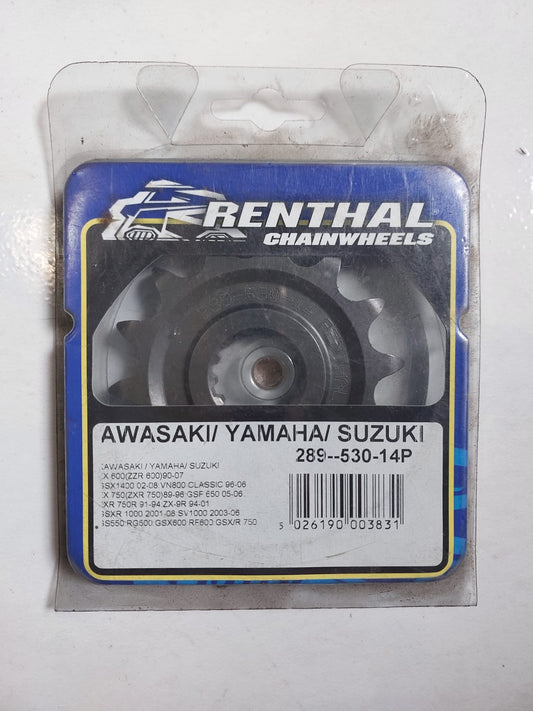 Kawasaki/Yamaha/Suzuki Renthal voorste tandwiel