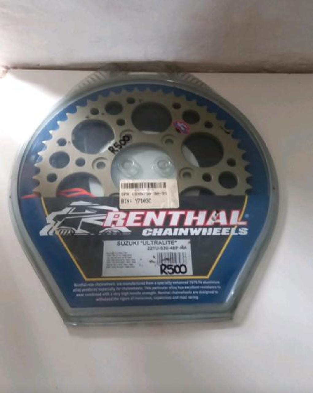 Suzuki GSX-R750 GS550 GSX550 GSX750 GSF1200 Bandit Renthal Rear Sprocket